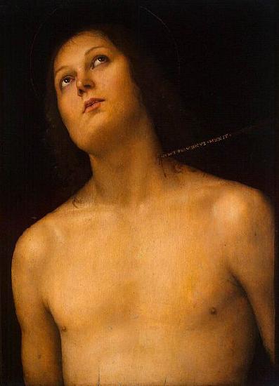 Pietro Perugino Bust of St Sebastian